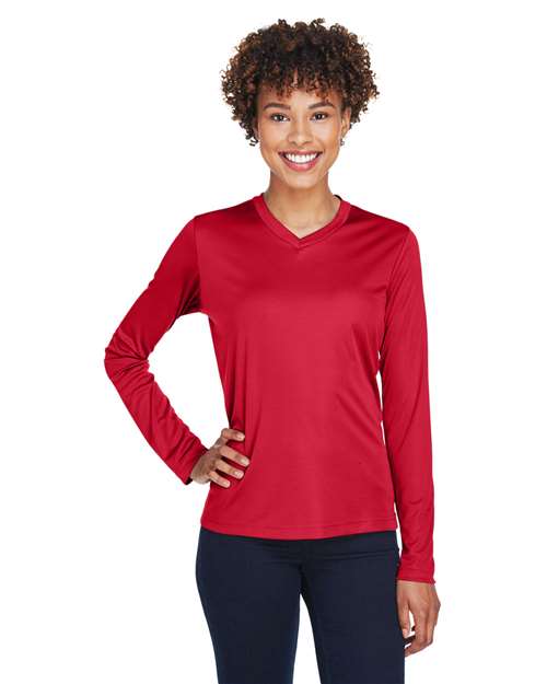 T-shirt à manches longues Zone Performance pour femme