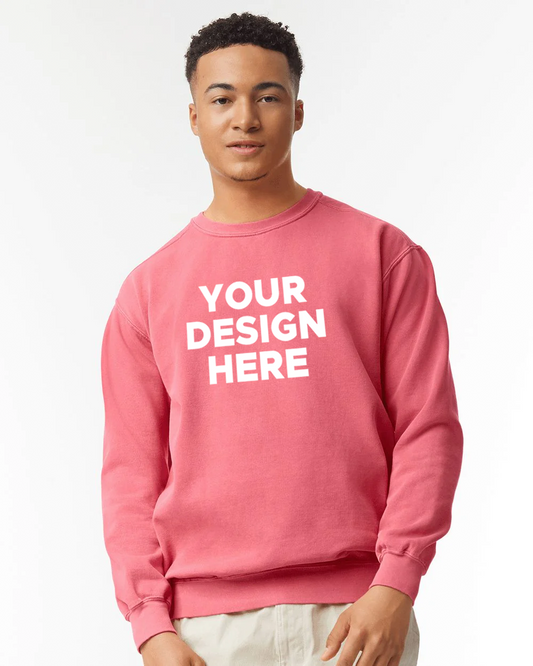 Unisex Garment-Dyed Crewneck Sweatshirt