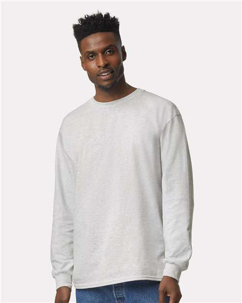 Ultra Cotton® Long Sleeve T-Shirt - Ash