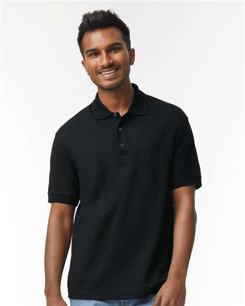DryBlend® Jersey Polo - Black
