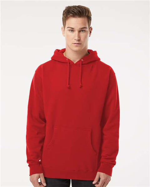 Heavyweight Hooded Sweatshirt - Red