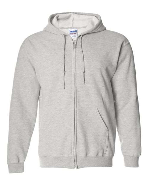 Heavy Blend™ Full-Zip Hooded Sweatshirt - Ash