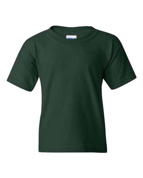 Heavy Cotton™ Youth T-Shirt - Forest Green