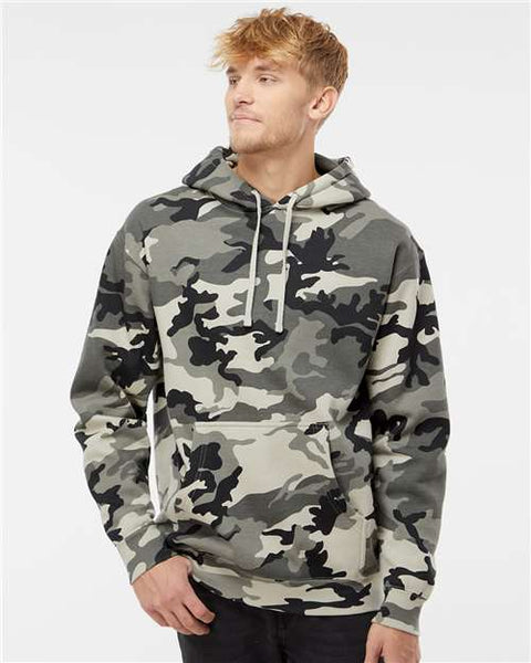 Heavyweight Hooded Sweatshirt - Snow Camo