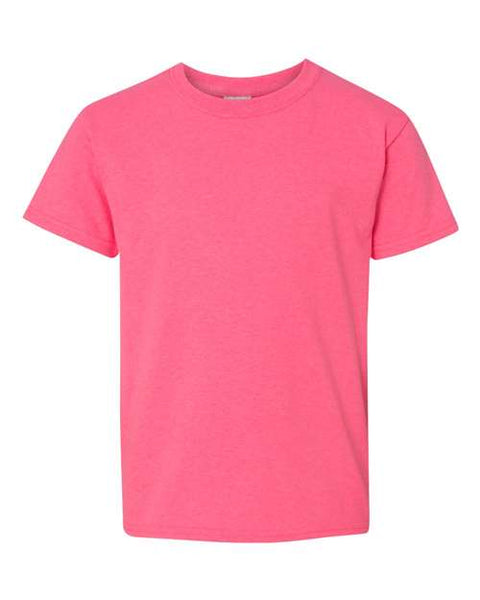Heavy Cotton™ Youth T-Shirt - Safety Pink