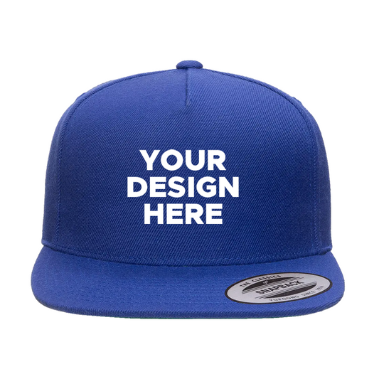 Casquette Snapback Premium à cinq panneaux