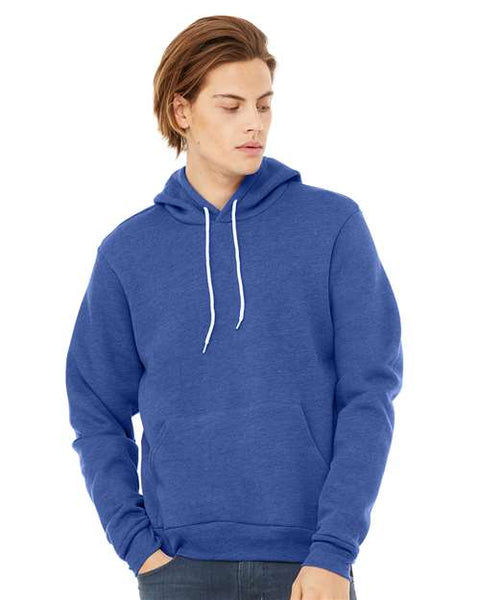 Sponge Fleece Hoodie - Heather True Royal
