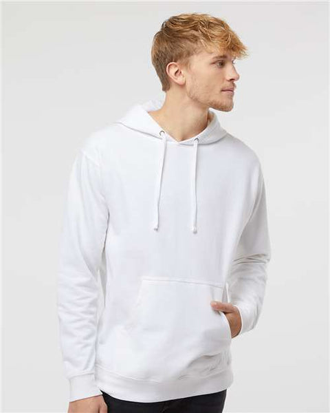 Midweight Hooded Sweatshirt - White