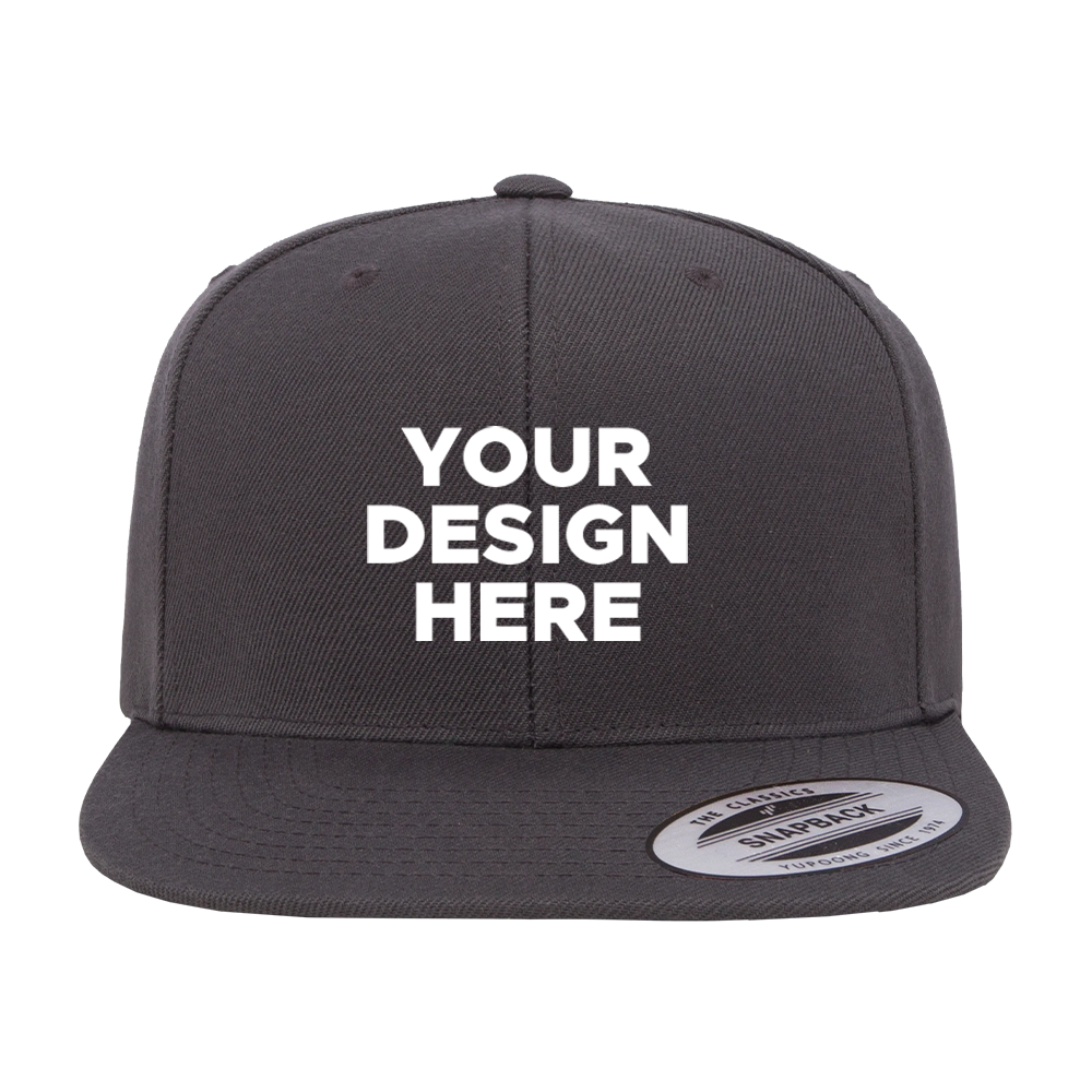 Premium Flat Bill Snapback Cap