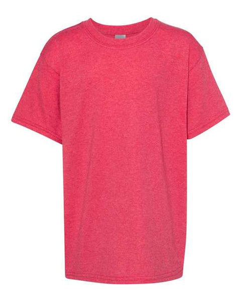 Heavy Cotton™ Youth T-Shirt - Heather Red