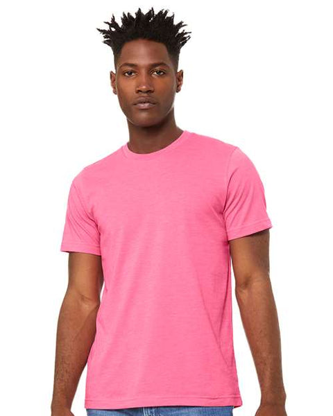 CVC Jersey Tee - Heather Charity Pink