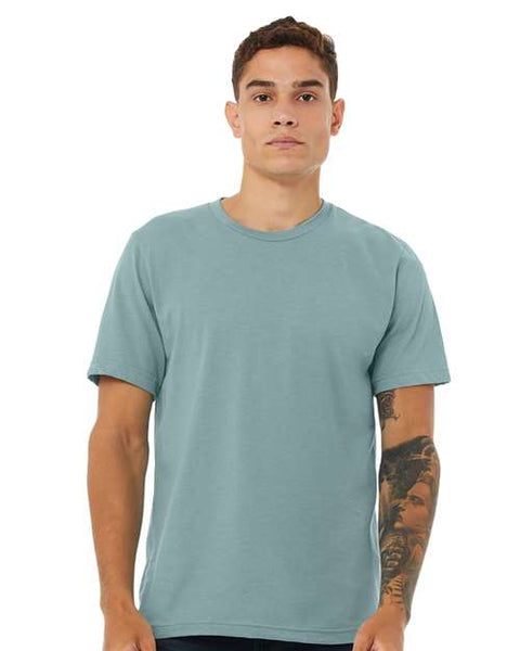 CVC Jersey Tee - Heather Blue Lagoon