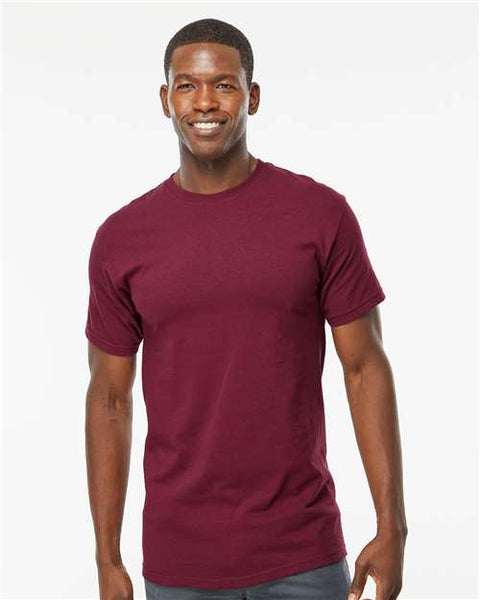 Gold Soft Touch T-Shirt - Maroon