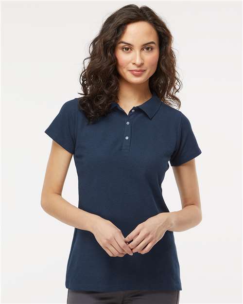Polo doux au toucher pour femme