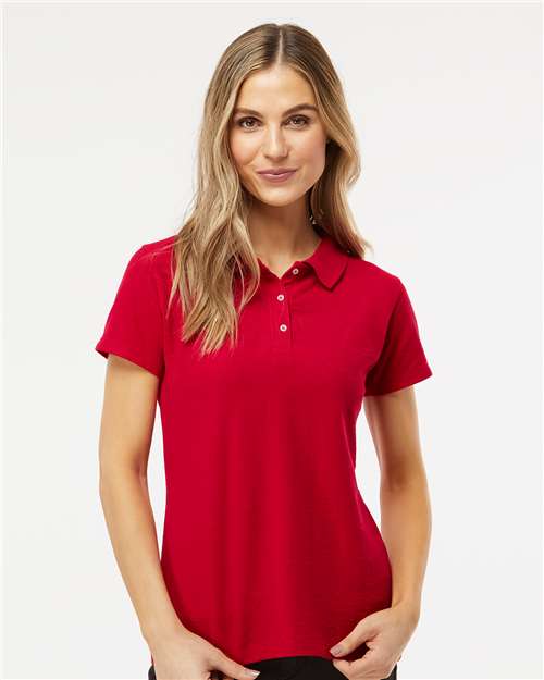Polo doux au toucher pour femme