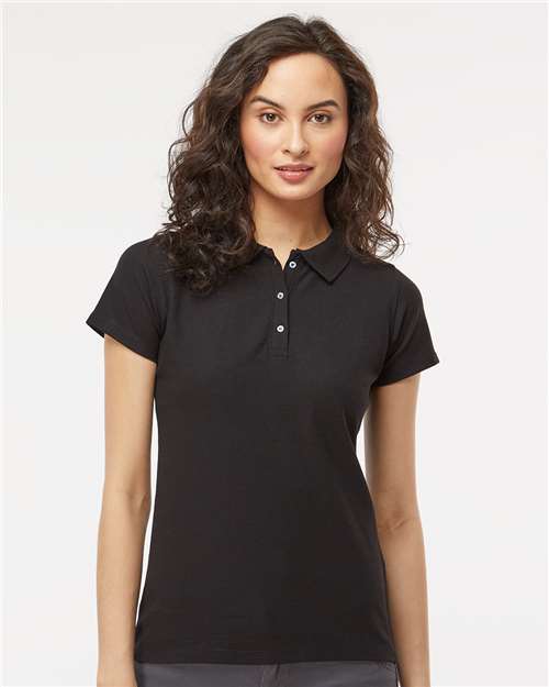 Polo doux au toucher pour femme
