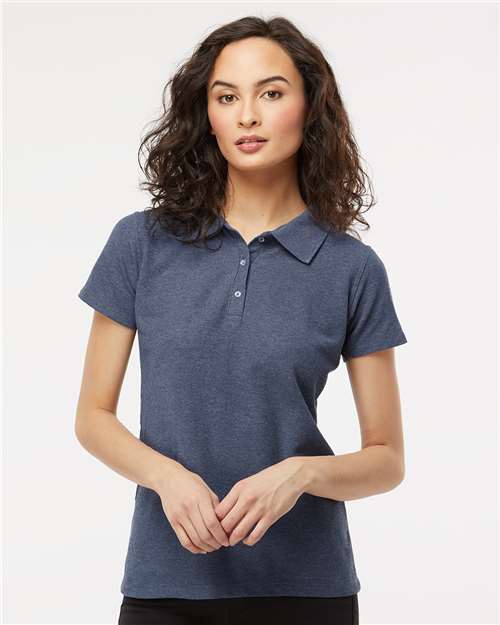 Polo doux au toucher pour femme