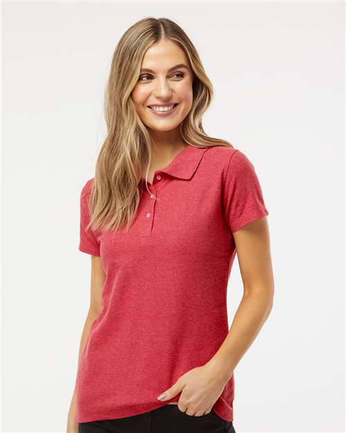 Polo doux au toucher pour femme