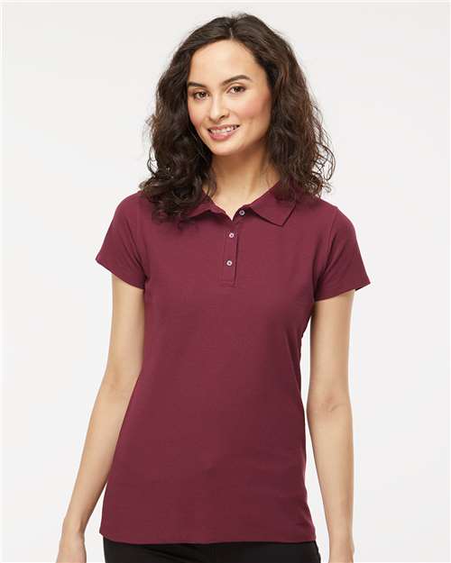Polo doux au toucher pour femme