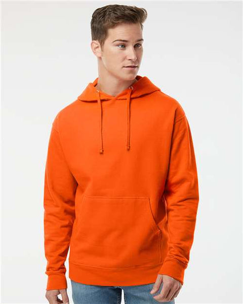 Midweight Hooded Sweatshirt - Orange
