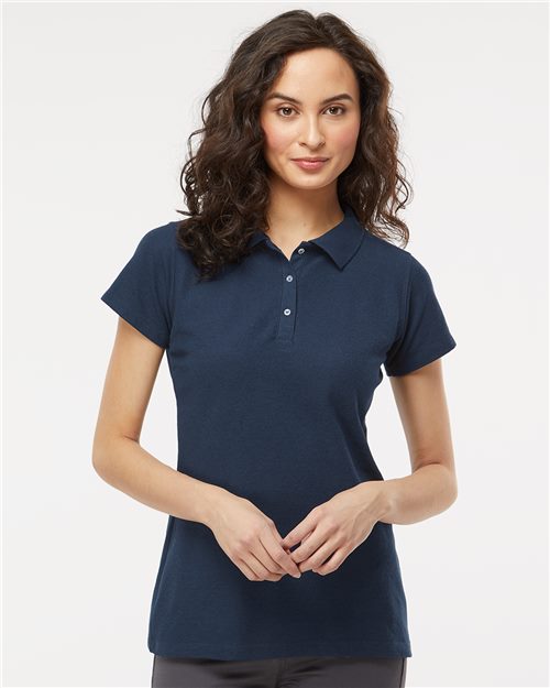 Polo doux au toucher pour femme