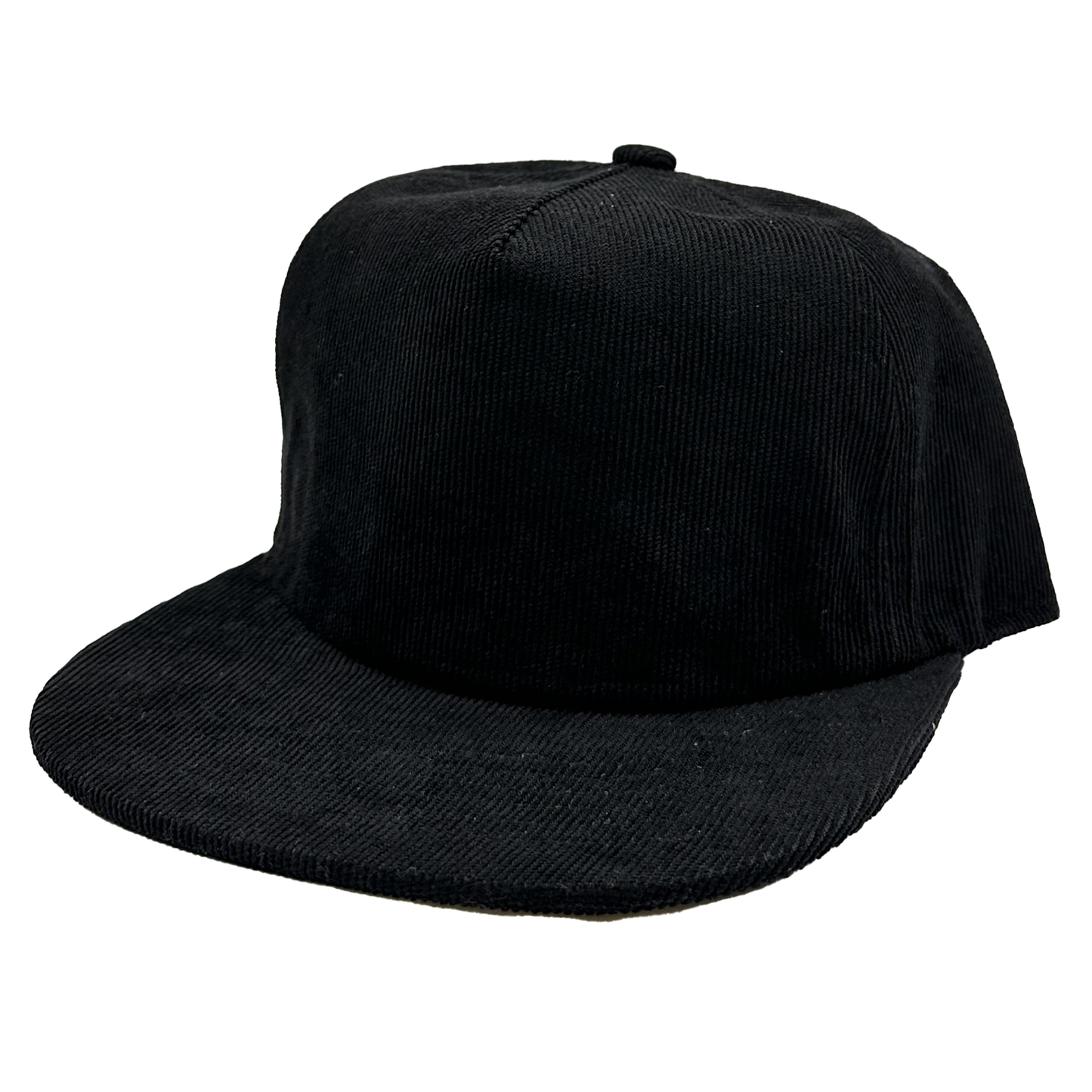 GNV-10195P - Casquette plate en velours côtelé à 5 panneaux