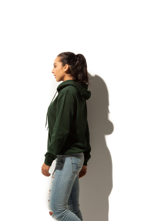 HERO-2020 Unisex Blank Hoodie - Forest Green