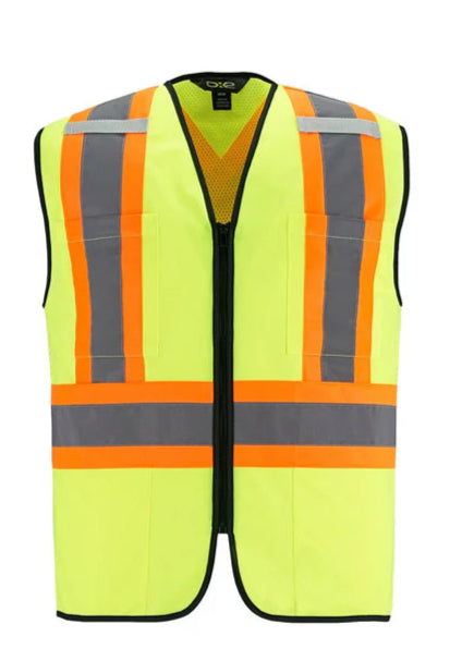 Scout - Adult Tricot Hi-Vis Zipper Front Vest