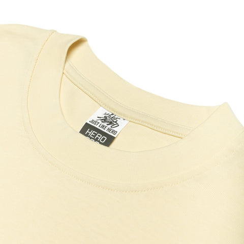 HERO-300 Unisex Super Heavy Oversized Tee - Ivory