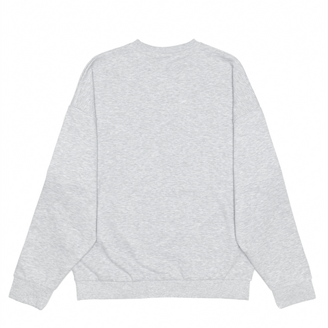 HERO-1050 MAX Unisex Blank Crewneck Sweatshirt - Ash Heather
