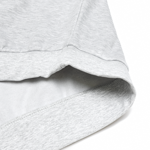 HERO-1050 MAX Unisex Blank Crewneck Sweatshirt - Ash Heather