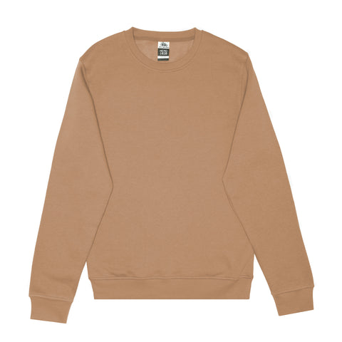 HERO-1020 Unisex Blank Crewneck Sweatshirt - Clay
