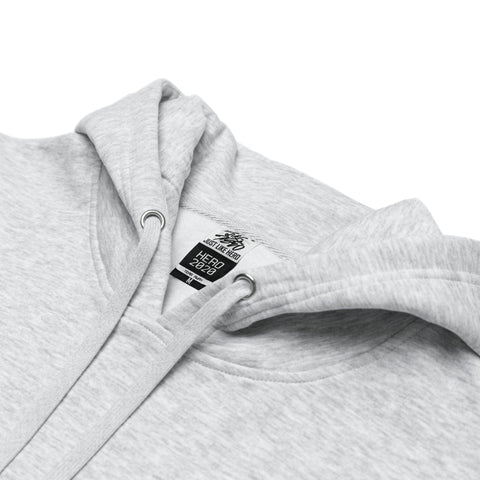 HERO-2020 Unisex Blank Hoodie - Ash Heather