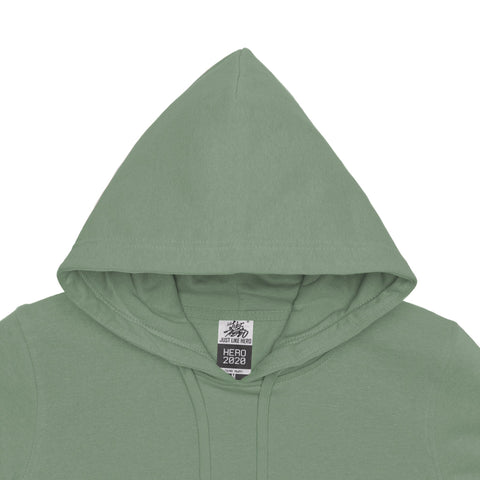HERO-2020 Unisex Blank Hoodie - Dusty Green