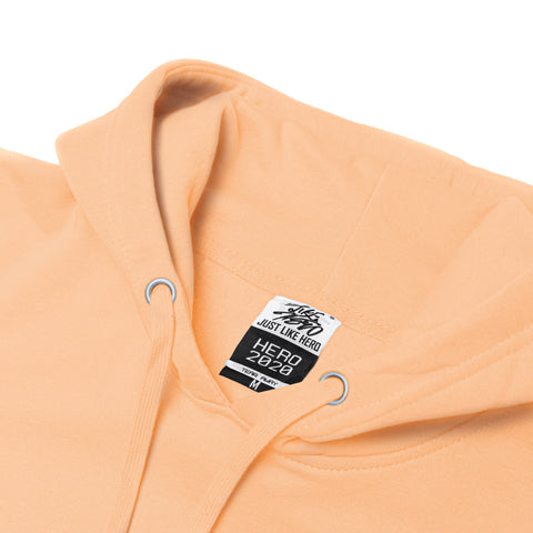 HERO-2020 Unisex Blank Hoodie - Peach