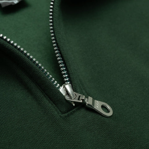 HERO-4020 Unisex Quarter Zip Sweatshirt - Forest Green