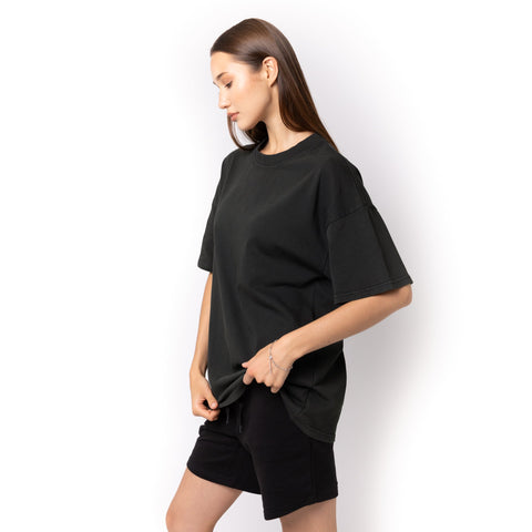 HERO-300 Unisex Super Heavy Oversized Tee - Acid Black