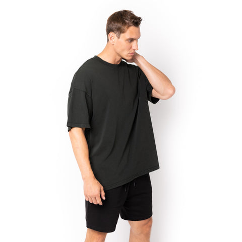 HERO-300 Unisex Super Heavy Oversized Tee - Acid Black