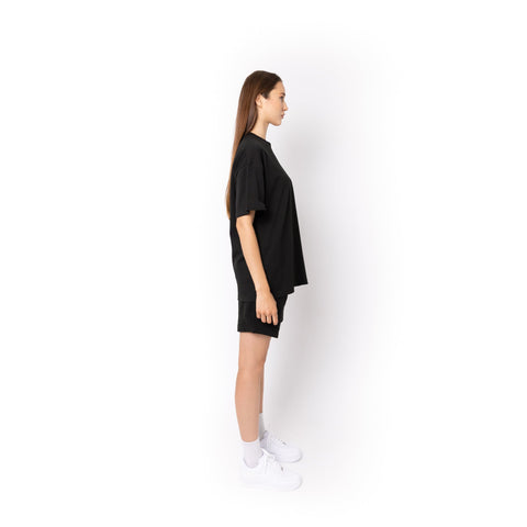 HERO-300 Unisex Super Heavy Oversized Tee - Black