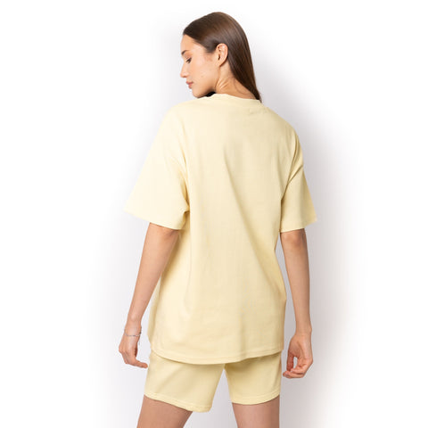 HERO-300 Unisex Super Heavy Oversized Tee - Ivory