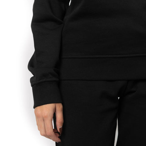 HERO-1020 Unisex Blank Crewneck Sweatshirt - Black