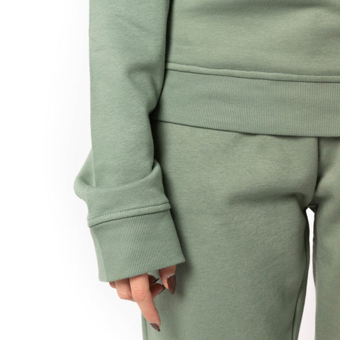 HERO-1020 Unisex Blank Crewneck Sweatshirt - Dusty Green