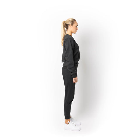 HERO-1020 Unisex Blank Crewneck Sweatshirt - Dark Heather