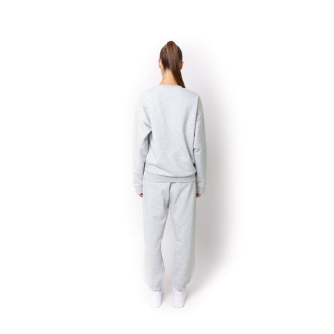 HERO-1050 MAX Unisex Blank Crewneck Sweatshirt - Ash Heather