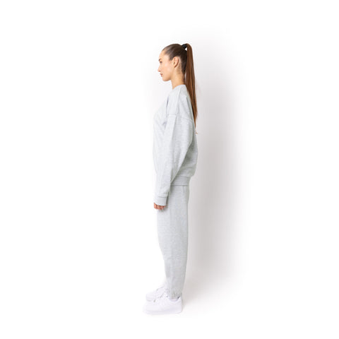 HERO-1050 MAX Unisex Blank Crewneck Sweatshirt - Ash Heather