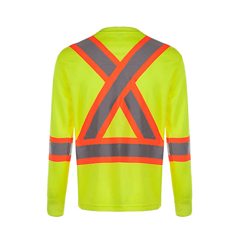 S05970 - Lookout - Adult Long Sleeve Hi-Vis T-Shirt