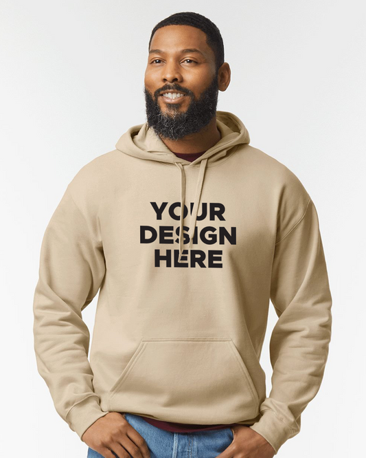 Sweat à capuche unisexe Softstyle® mi-épais