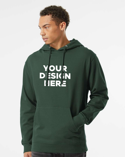 Sweat à capuche unisexe mi-lourd