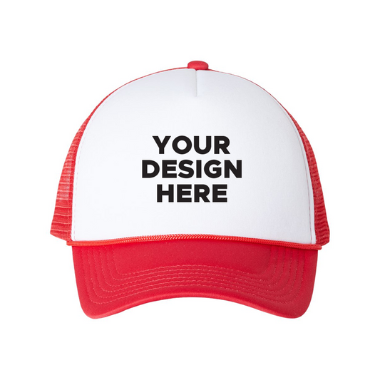 Casquette de camionneur en mousse avec dos en maille