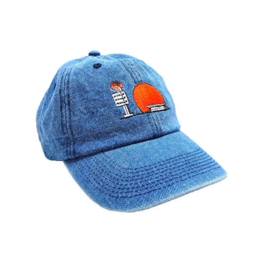 Gibeau Orange Julep Iconic Building Denim Cap